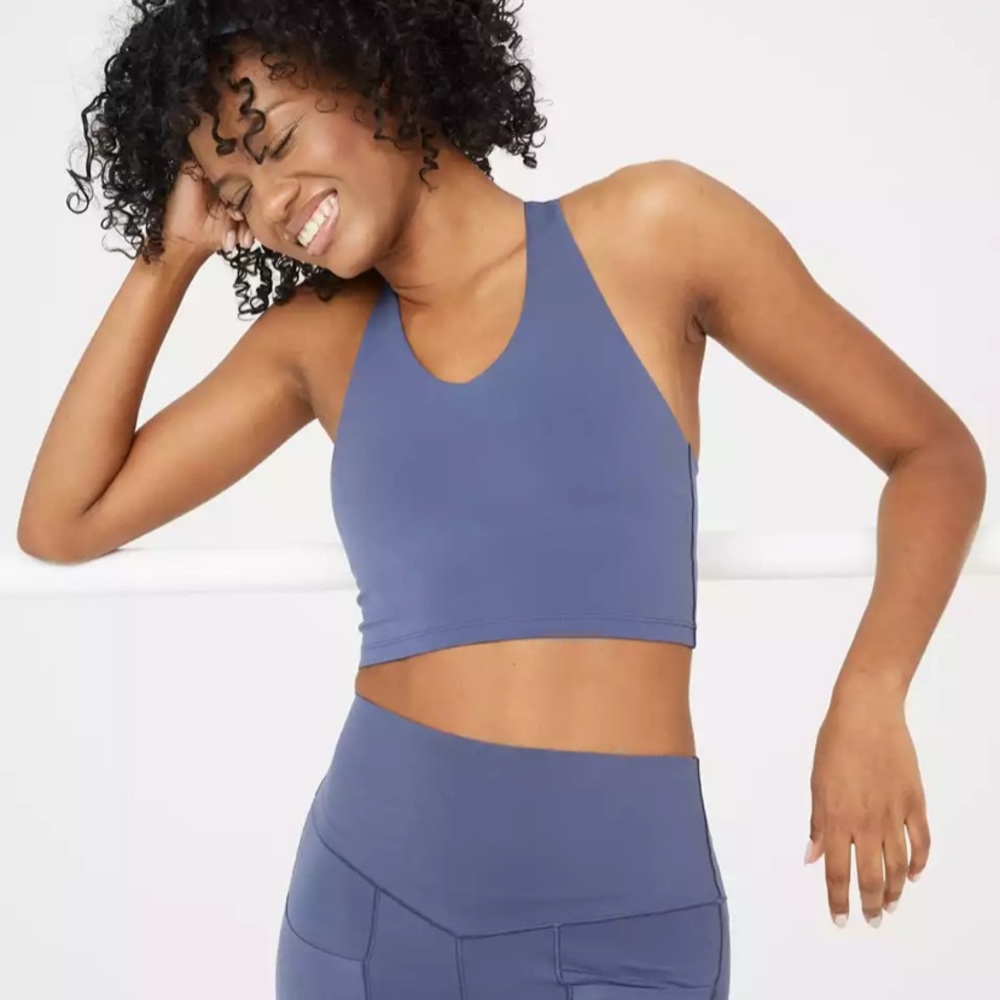 OFFLINE Real Me Longline Racerback Sports Bra